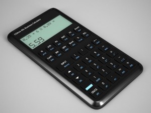 cgaxis calculator 25 3D Модель