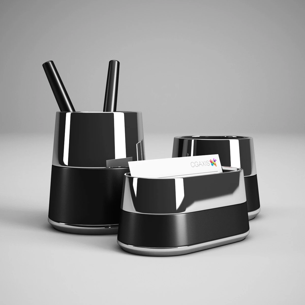 cgaxis office desk accessories 28 3D Model .c4d .max .obj .3ds .fbx .stl .blend 