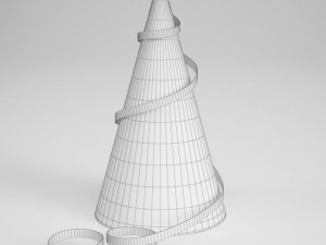 cgaxis birthday party hat 02 3Dモデル
