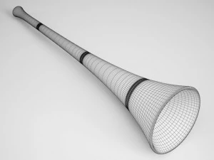 cgaxis party horn 04 3D Model