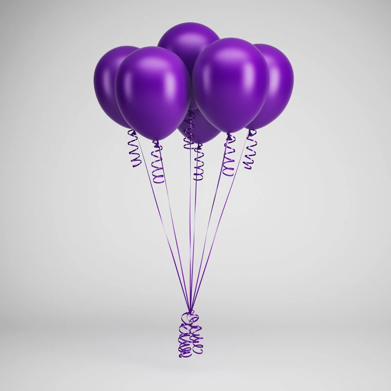 cgaxis party balloons 06 3D Model .c4d .max .obj .3ds .fbx .stl .blend
