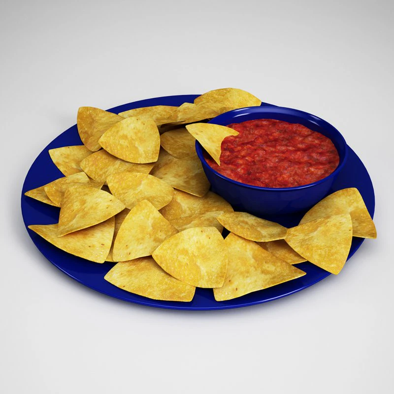 cgaxis chips salsa 17 3D Model .c4d .max .obj .3ds .fbx .stl .blend