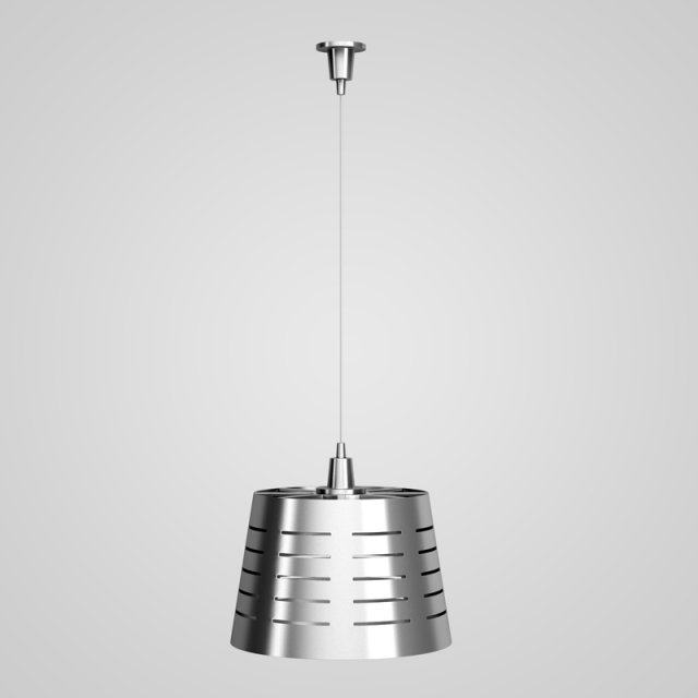 cgaxis chrome hanging lamp 01 3D Model .c4d .max .obj .3ds .fbx .stl .blend 