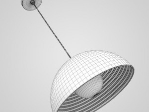 cgaxis black hanging lamp 03 Modelo 3D