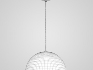 cgaxis black hanging lamp 03 Modelo 3D