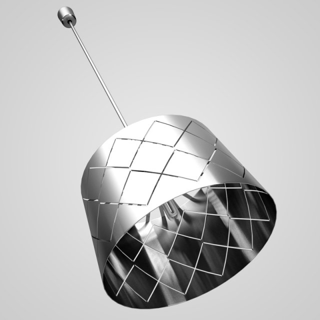 cgaxis chrome hanging lamp 04 Modello 3D .c4d .max .obj .3ds .fbx .stl .blend 