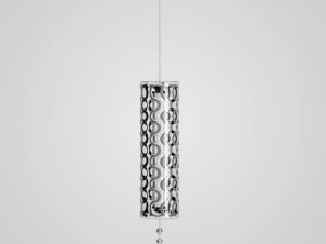 cgaxis hanging decorative lamp 06 3D Model