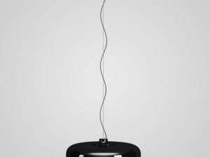 cgaxis black hanging lamp 07 3D Modell