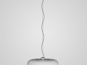cgaxis black hanging lamp 07 3D Modell