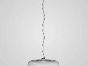 cgaxis black hanging lamp 07 3D Model