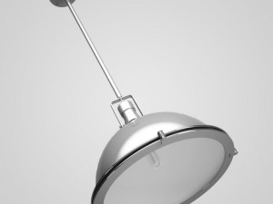 cgaxis chrome ceiling lamp 08 3Dモデル
