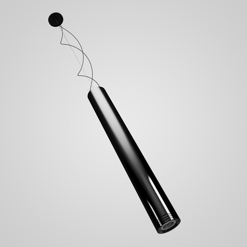 Cgaxis Black Hanging Lamp 09 3d Model In Ceiling Lights 3dexport