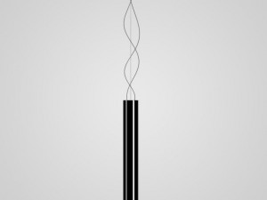 cgaxis black hanging lamp 09 Modelo 3D