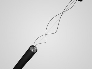 cgaxis black hanging lamp 09 Modelo 3D
