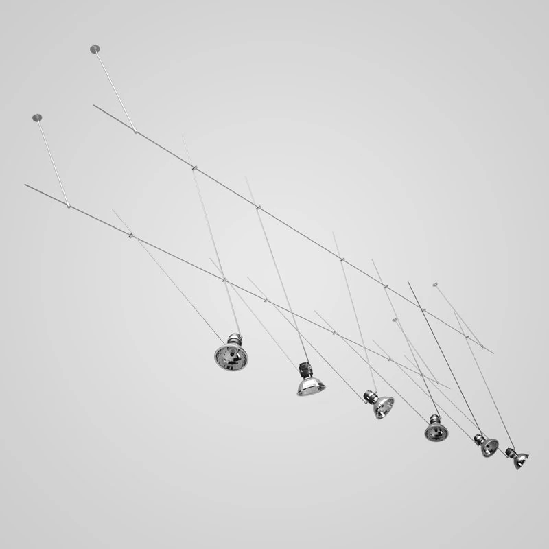 cgaxis halogen lamp set 15 3D Model .c4d .max .obj .3ds .fbx .stl .blend 