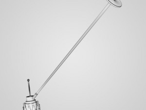 cgaxis ceiling halogen lamp 18 Modelo 3D