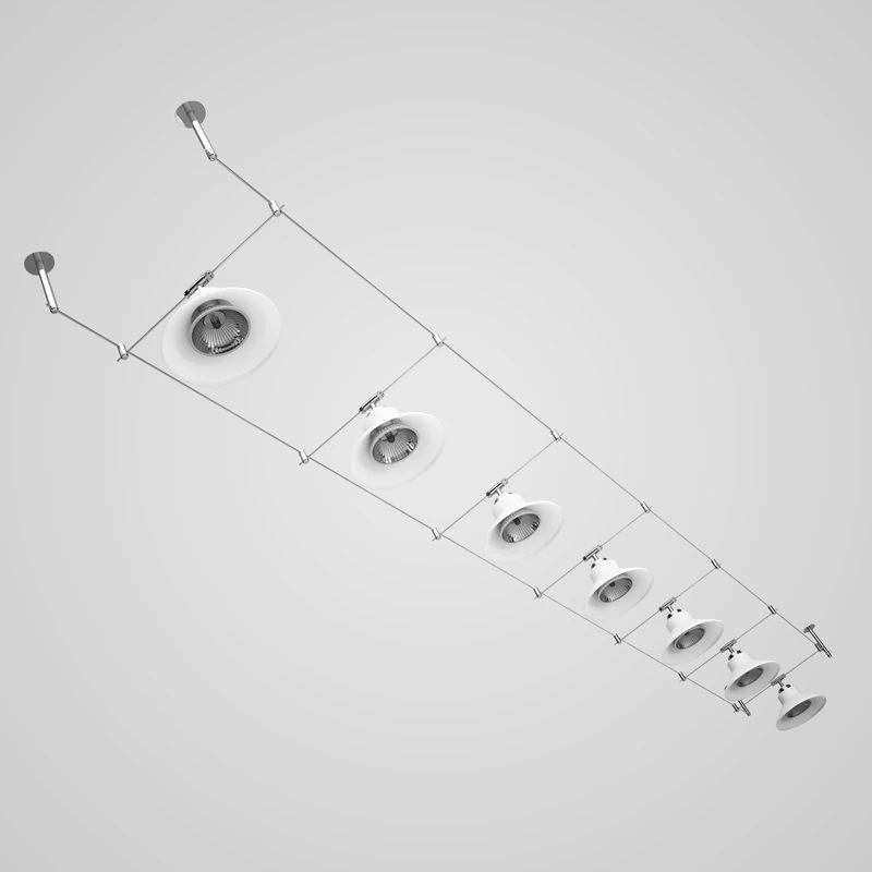 cgaxis halogen lamp set 20 3D Model .c4d .max .obj .3ds .fbx .stl .blend