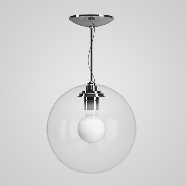 cgaxis glass ceiling lamp 25 3D Model .c4d .max .obj .3ds .fbx .stl .blend 