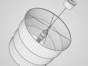 lampa sufitowa cgaxis 26 Model 3D