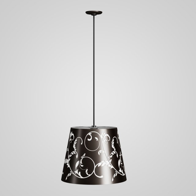 cgaxis decorative hanging lamp 30 3D Model .c4d .max .obj .3ds .fbx .stl .blend 