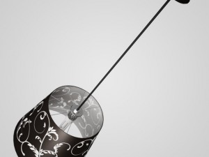 cgaxis decorative hanging lamp 30 3D Model