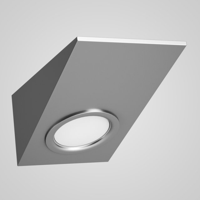 cgaxis single ceilingwall halogen light 33 3D Model .c4d .max .obj .3ds .fbx .stl .blend 