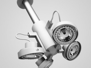 cgaxis halogen lamp set 35 Modèle 3D