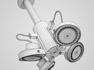 cgaxis halogen lamp set 35 Modèle 3D