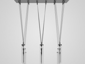 cgaxis decorative hanging lamp set 39 3D 模型