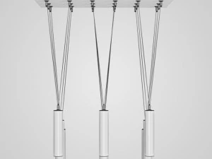cgaxis decorative hanging lamp set 39 3D Model