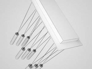 cgaxis decorative hanging lamp set 39 3D 模型