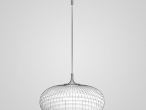 cgaxis hanging glass lamp 40 3D 모델