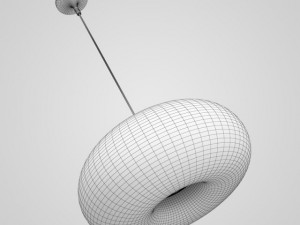 cgaxis hanging glass lamp 40 3D 모델