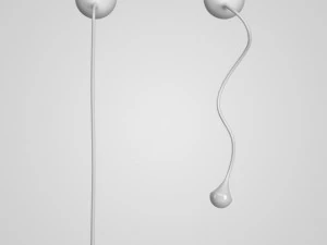 cgaxis zwei moderne Wandleuchten 41 3D Modell