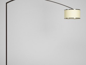 cgaxis wooden floor lamp 44 3D Model