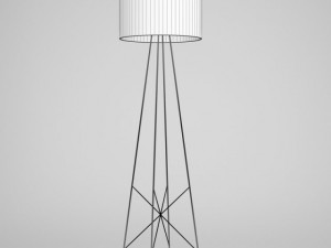cgaxis floor lamp 46 3D 模型