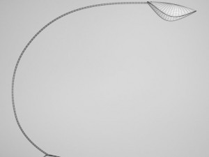 cgaxis floor lamp 47 3D Model