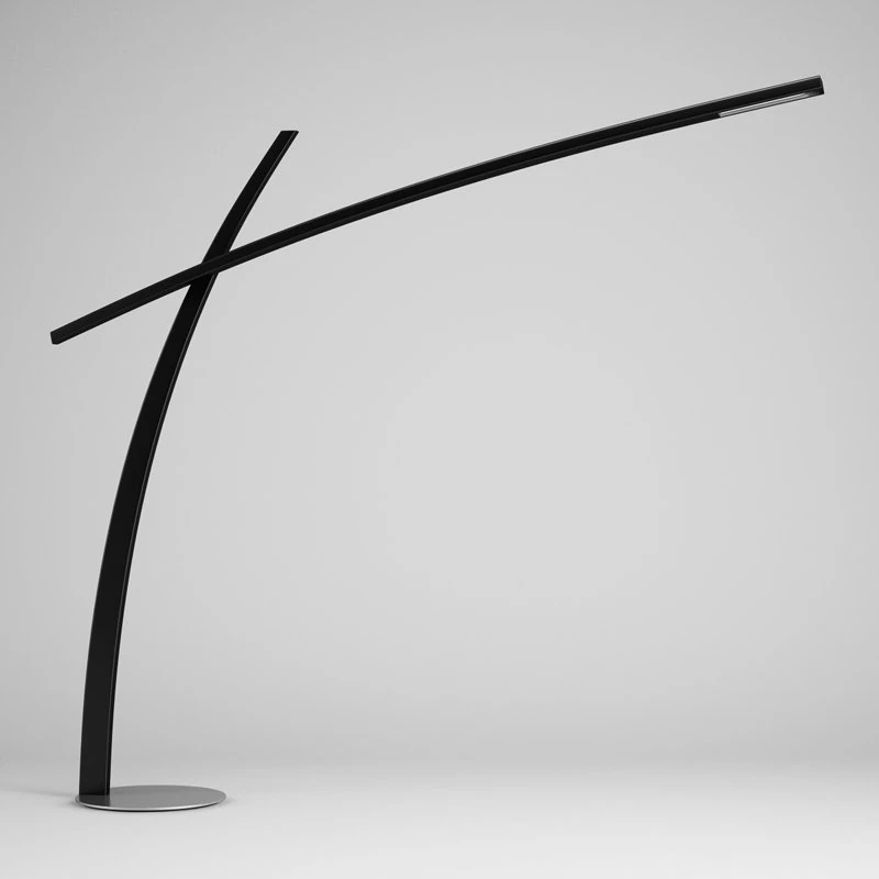cgaxis modern floor lamp 48 3D Model .c4d .max .obj .3ds .fbx .stl .blend 