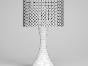 cgaxis decorative desk lamp 49 Model 3D