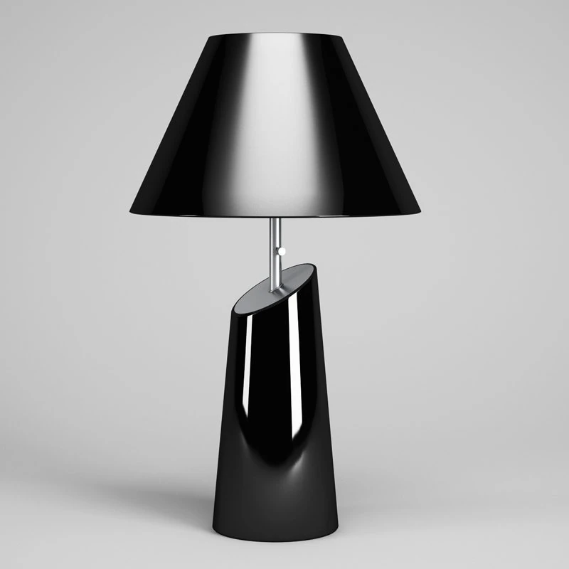 cgaxis black desk lamp 50 3D Model .c4d .max .obj .3ds .fbx .stl .blend