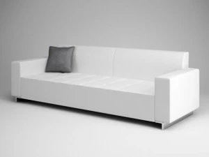 सीजीएक्सिस सफेद सोफा 07 3D मॉडल