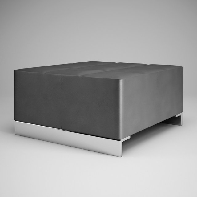 cgaxis graphite pouf 10 3D Model .c4d .max .obj .3ds .fbx .stl .blend 