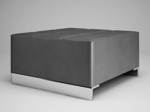 cgaxis graphite pouf 10 Model 3D