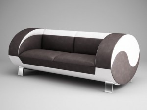 cgaxis modern sofa 16 3D Модель