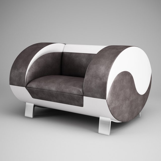 cgaxis modern armchair 17 3D Модель .c4d .max .obj .3ds .fbx .stl .blend