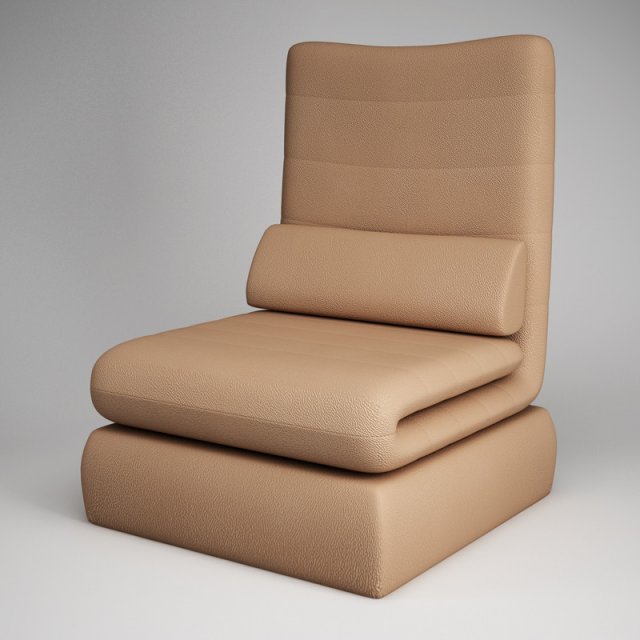cgaxis modern armchair 21 3D Model .c4d .max .obj .3ds .fbx .stl .blend 