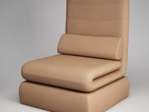 cgaxis modern armchair 21 3D Model
