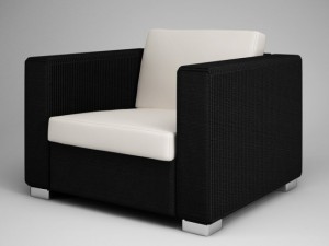cgaxis armchair 22 3D Model