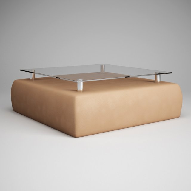 cgaxis glass table 25 3D Model .c4d .max .obj .3ds .fbx .stl .blend 