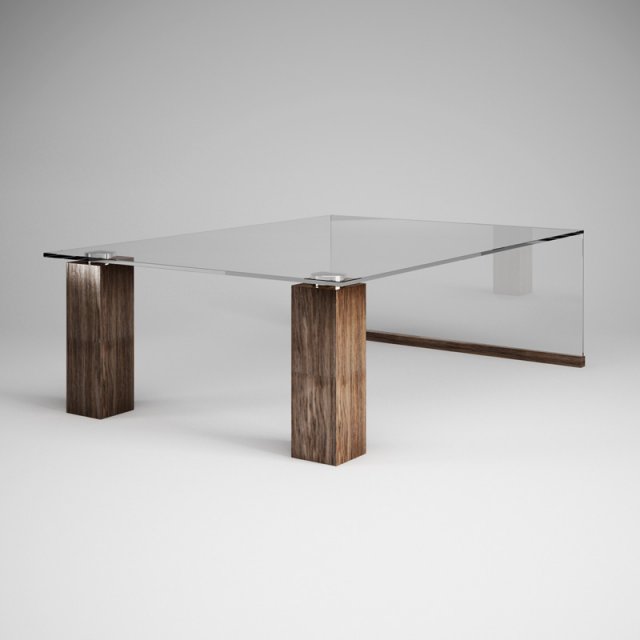 cgaxis wooden glass table 29 3D-Modell .c4d .max .obj .3ds .fbx .stl .blend 